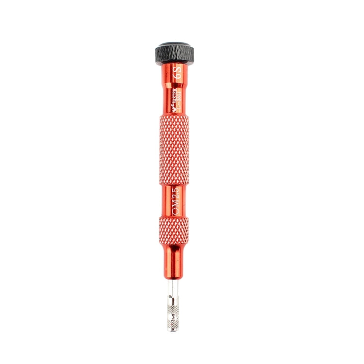L-3801 For iPhone 6s Middle Plate Professional M2.5 Inner Hexagon Screwdriver Repair Tools(Red) - Screwdriver by buy2fix | Online Shopping UK | buy2fix