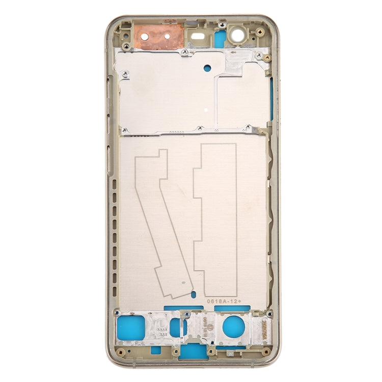 For Xiaomi Mi 6 Front Housing LCD Frame Bezel Plate(Gold) - Frame Bezel Plate by buy2fix | Online Shopping UK | buy2fix