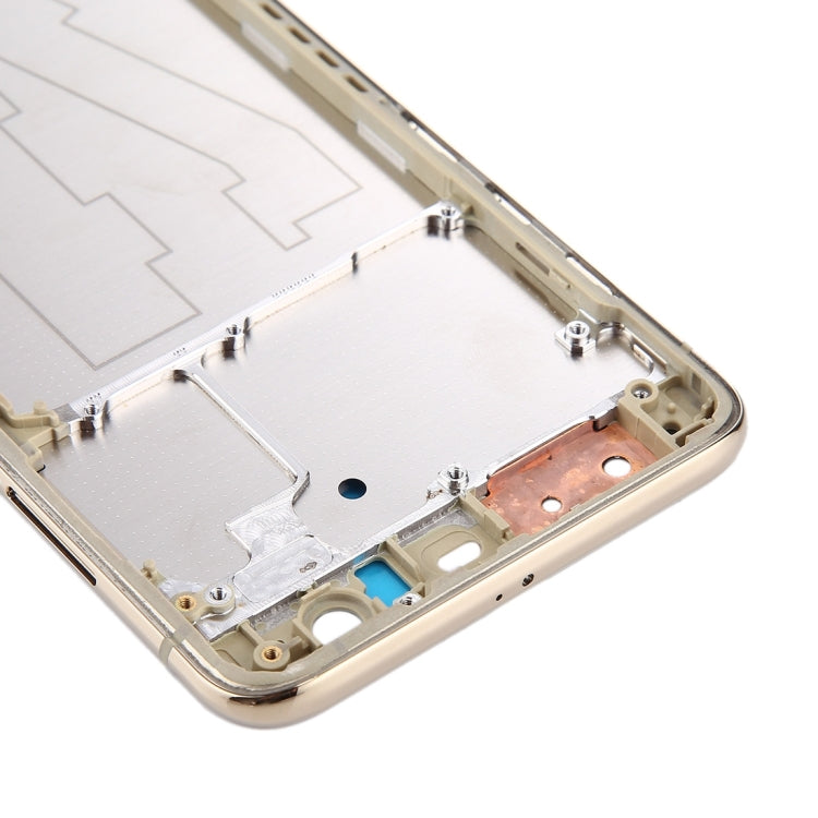 For Xiaomi Mi 6 Front Housing LCD Frame Bezel Plate(Gold) - Frame Bezel Plate by buy2fix | Online Shopping UK | buy2fix