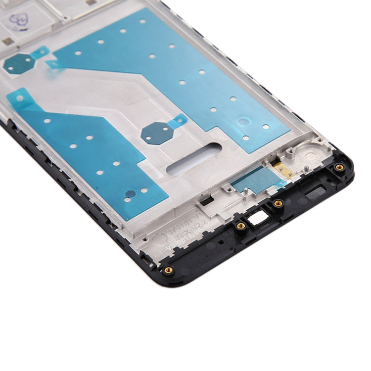 For Huawei Enjoy 7 Plus / Y7 Prime Front Housing LCD Frame Bezel Plate(Black) - Full Housing Cover by buy2fix | Online Shopping UK | buy2fix