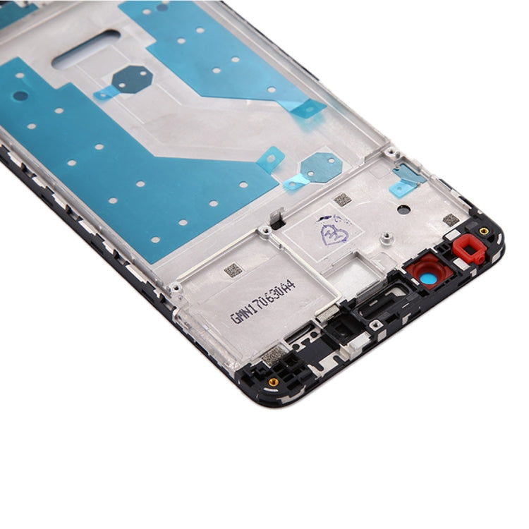 For Huawei Enjoy 7 Plus / Y7 Prime Front Housing LCD Frame Bezel Plate(Black) - Full Housing Cover by buy2fix | Online Shopping UK | buy2fix