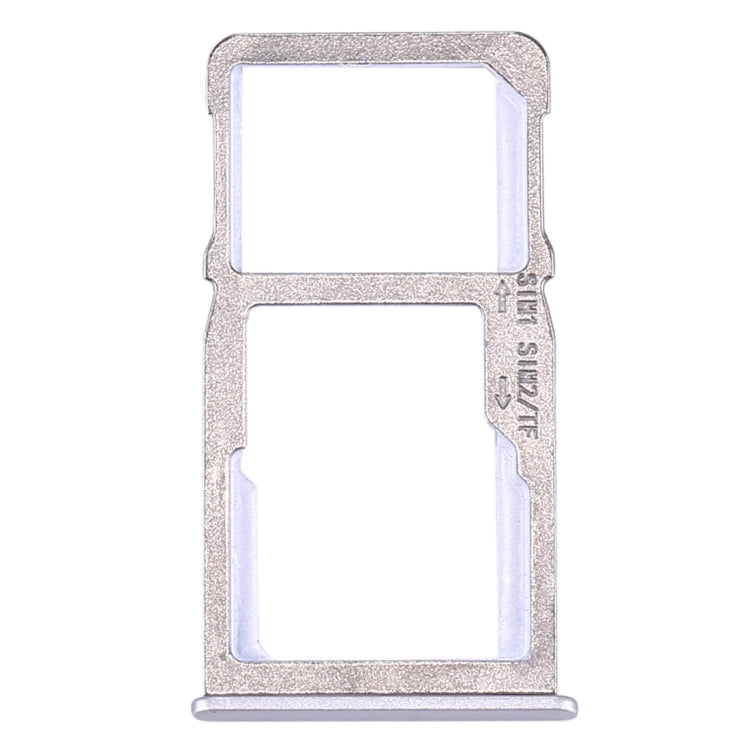 For Meizu M6 Note SIM Card Tray (Silver) - For Meizu by buy2fix | Online Shopping UK | buy2fix