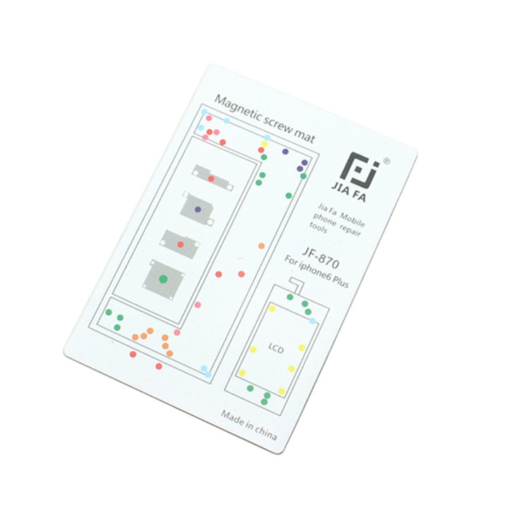 JIAFA Magnetic Screws Mat for iPhone 6 Plus - Magnetic Screws Mat by JIAFA | Online Shopping UK | buy2fix