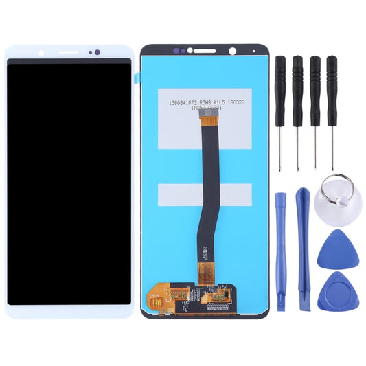 TFT LCD Screen for Vivo Y75 / V7 with Digitizer Full Assembly(White) - LCD Screen by buy2fix | Online Shopping UK | buy2fix