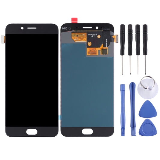 Original LCD Screen for OPPO R9s with Digitizer Full Assembly (Black) - LCD Screen by buy2fix | Online Shopping UK | buy2fix