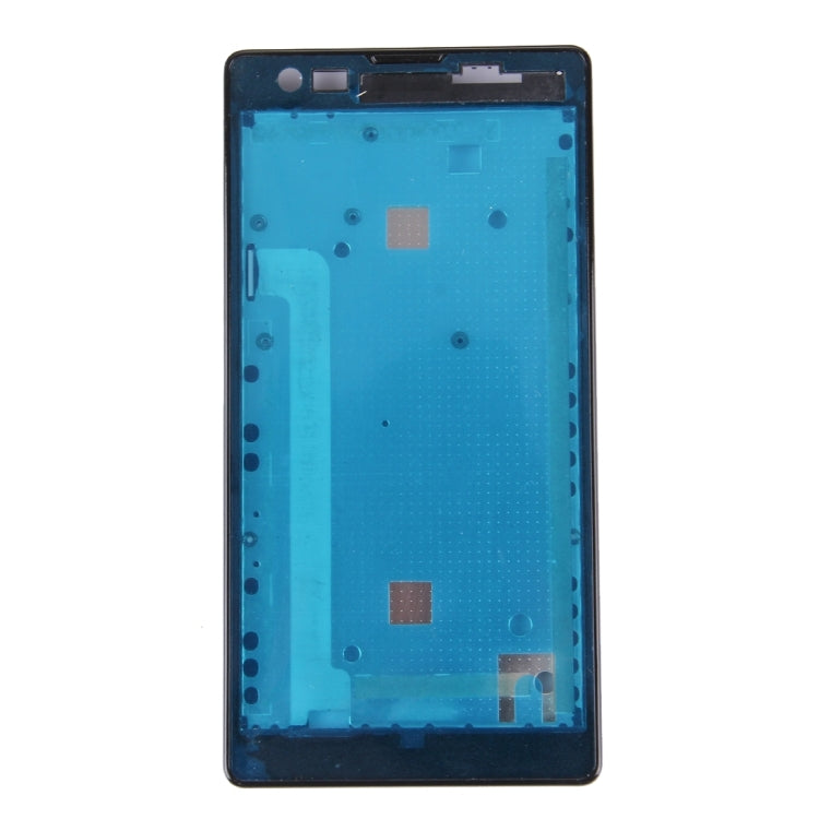 For Xiaomi Redmi (4G Version) Front Housing LCD Frame Bezel(Black) - Frame Bezel Plate by buy2fix | Online Shopping UK | buy2fix
