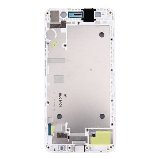 For Huawei Honor 4A Front Housing LCD Frame Bezel Plate(White) - Frame Bezel Plate by buy2fix | Online Shopping UK | buy2fix