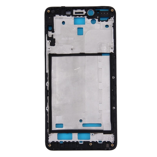 For Xiaomi Redmi Note 2 Front Housing LCD Frame Bezel(Black) by buy2fix