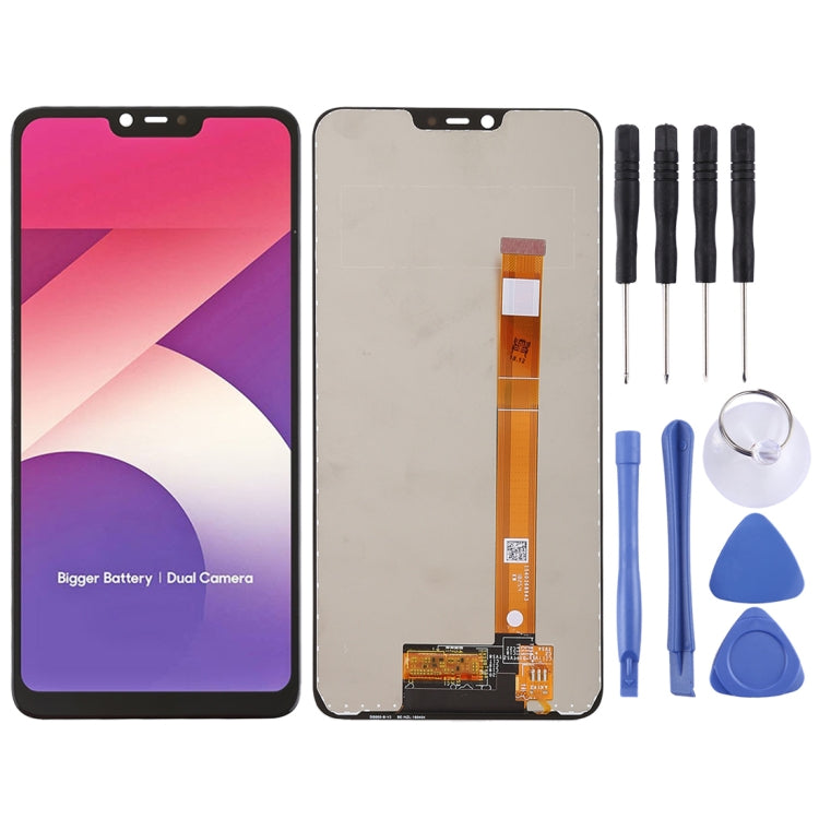 TFT LCD Screen for OPPO A5 / A3s / Realme C1 / Realme2 with Digitizer Full Assembly (Black) - LCD Screen by buy2fix | Online Shopping UK | buy2fix