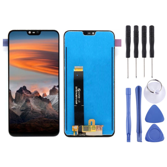 TFT LCD Screen for Nokia X6 (2018)TA-1099 / Nokia 6.1 Plus with Digitizer Full Assembly (Black) by buy2fix