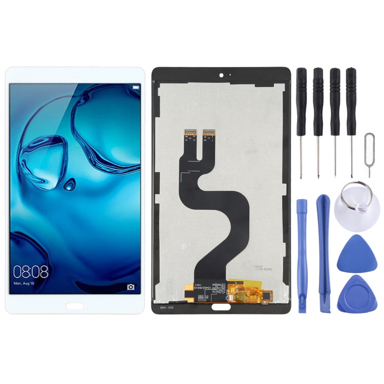OEM LCD Screen for Huawei MediaPad M3 8.4 inch / YIBTV-W09 / BTV-DL09 with Digitizer Full Assembly (White) - LCD Screen by buy2fix | Online Shopping UK | buy2fix