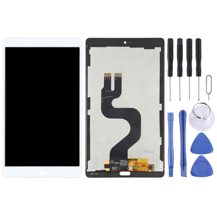 OEM LCD Screen for Huawei MediaPad M3 8.4 inch / YIBTV-W09 / BTV-DL09 with Digitizer Full Assembly (White) - LCD Screen by buy2fix | Online Shopping UK | buy2fix