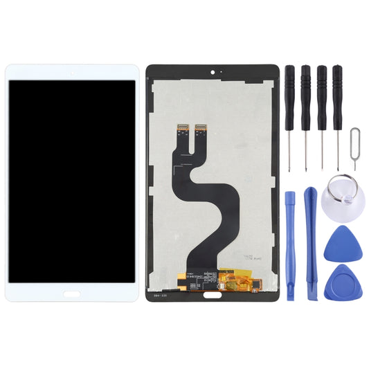 OEM LCD Screen for Huawei MediaPad M3 8.4 inch / YIBTV-W09 / BTV-DL09 with Digitizer Full Assembly (White) by buy2fix