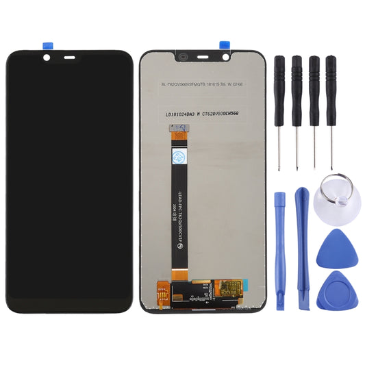 TFT LCD Screen for Nokia X7 / 8.1 / 7.1 Plus TA-1131 with Digitizer Full Assembly (Black) - LCD Screen by buy2fix | Online Shopping UK | buy2fix