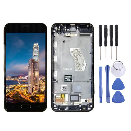 OEM LCD Screen for Asus ZenFone V / V520KL / A006 Digitizer Full Assembly with Frame(Black) by buy2fix