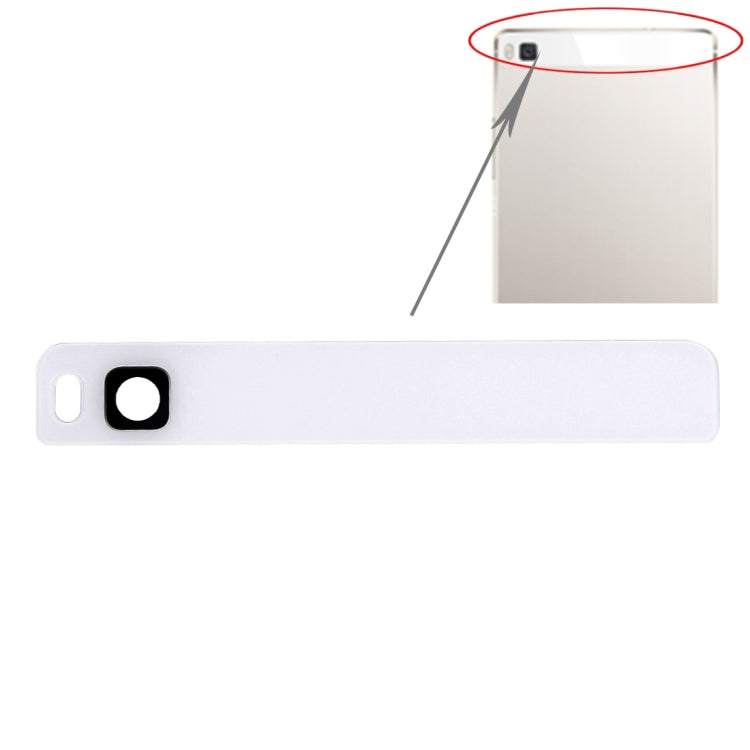 For Huawei P8 Back Camera Lens(White) - Camera Series by buy2fix | Online Shopping UK | buy2fix