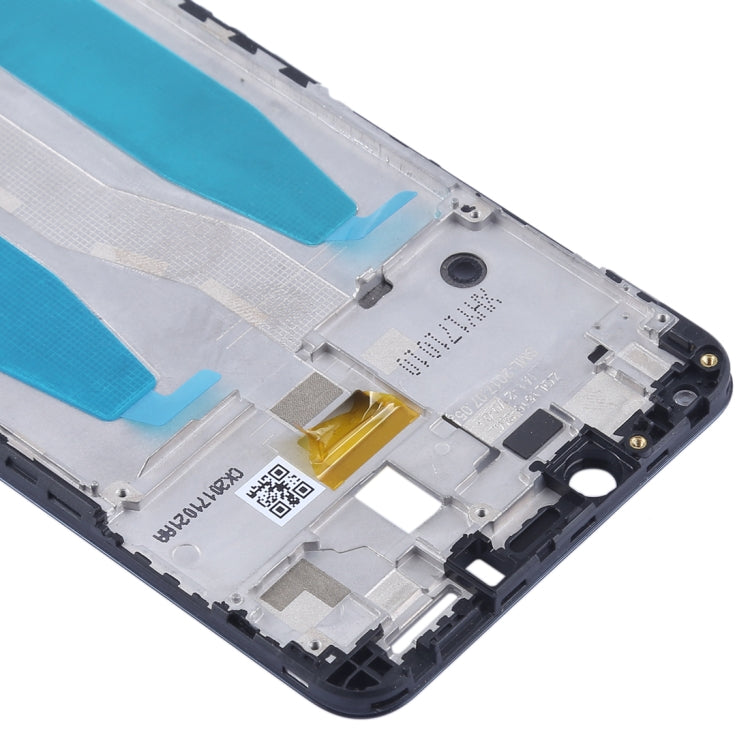 Front Housing LCD Frame Bezel Plate for Asus Zenfone 4 Max ZC554KL X00IS X00ID(Black) - Frame Bezel Plate by buy2fix | Online Shopping UK | buy2fix