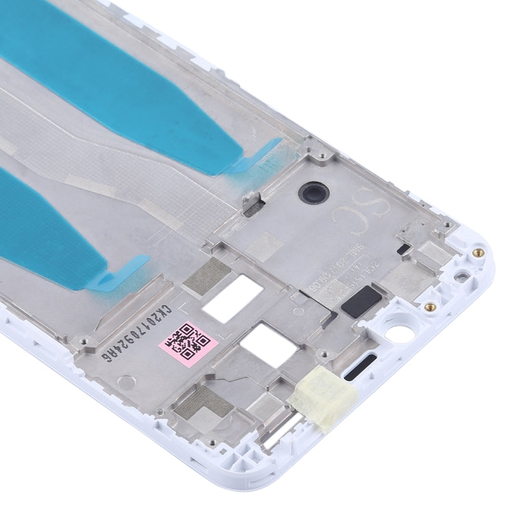 Front Housing LCD Frame Bezel Plate for Asus Zenfone 4 Max ZC554KL X00IS X00ID(White) - Frame Bezel Plate by buy2fix | Online Shopping UK | buy2fix