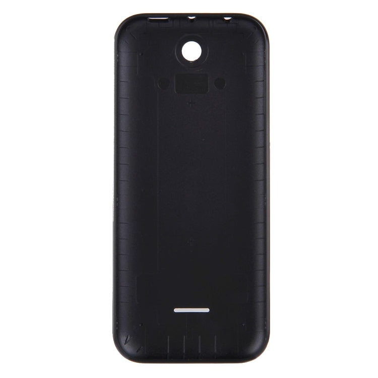Solid Color Plastic Battery Back Cover for Nokia 225 (Black) - Back Cover by buy2fix | Online Shopping UK | buy2fix