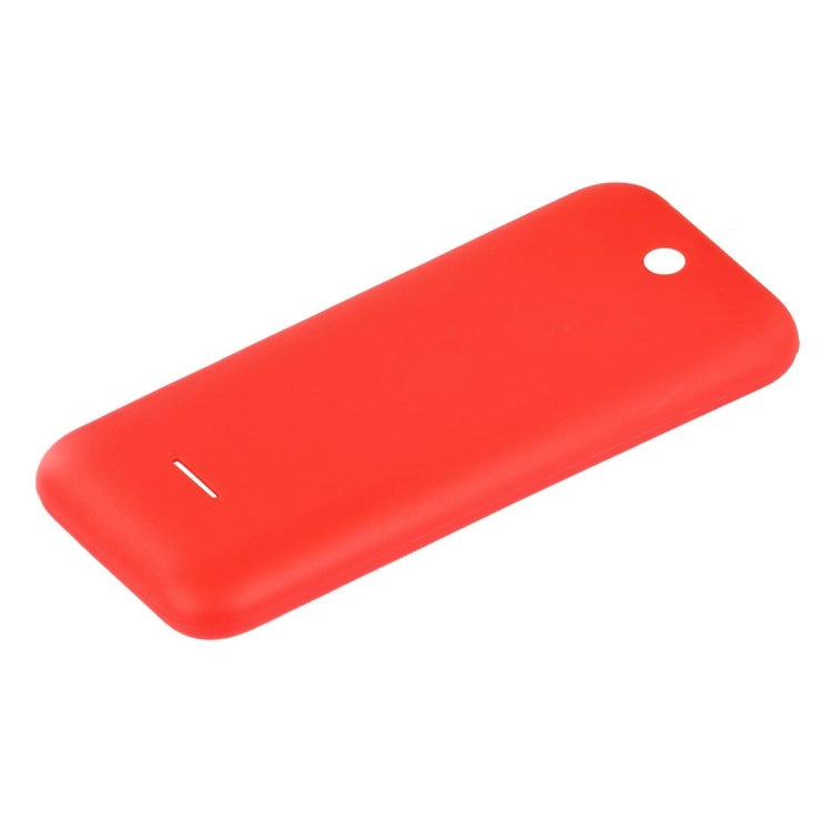 Solid Color Plastic Battery Back Cover for Nokia 225 (Red) - Back Cover by buy2fix | Online Shopping UK | buy2fix