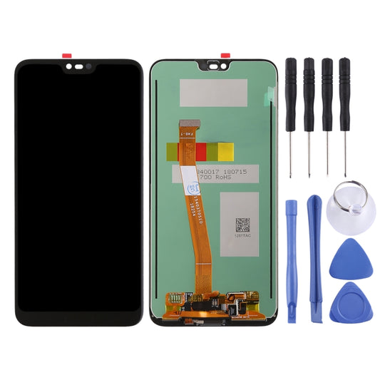 Original LCD Screen for Huawei Honor 10 with Digitizer Full Assembly, Supporting Fingerprint Identification (Black) - LCD Screen by buy2fix | Online Shopping UK | buy2fix