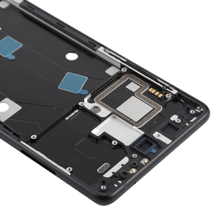 Middle Frame Bezel with Side Keys for Xiaomi Mi Mix2 (Black) - Frame Bezel Plate by buy2fix | Online Shopping UK | buy2fix