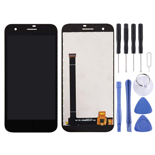 OEM LCD Screen for Vodafone Smart E8 VFD510 with Digitizer Full Assembly (Black) by buy2fix
