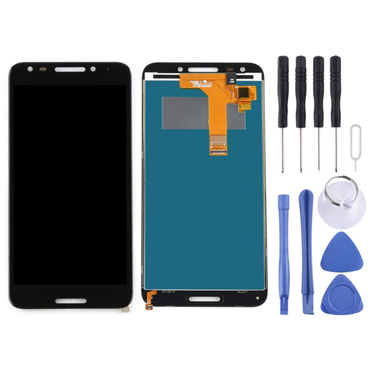 OEM LCD Screen for Alcatel A30 Fierce 5049 / 5049Z / Revvl / 5049w with Digitizer Full Assembly (Black) by buy2fix
