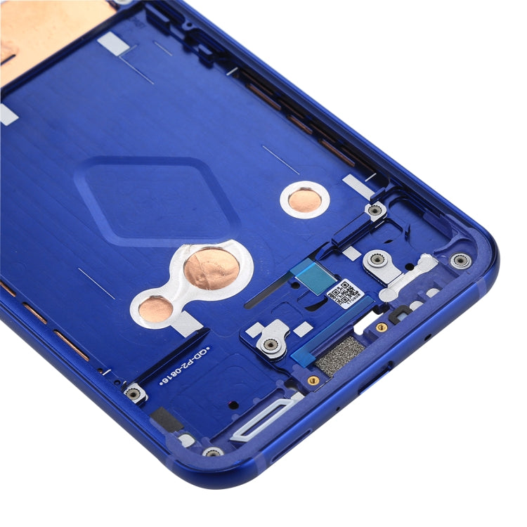 for HTC U11 Front Housing LCD Frame Bezel Plate(Dark Blue) - Full Housing Cover by buy2fix | Online Shopping UK | buy2fix