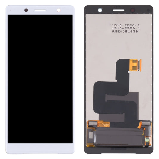 OEM LCD Screen for Sony Xperia XZ2 Compact with Digitizer Full Assembly(White) - LCD Screen by buy2fix | Online Shopping UK | buy2fix