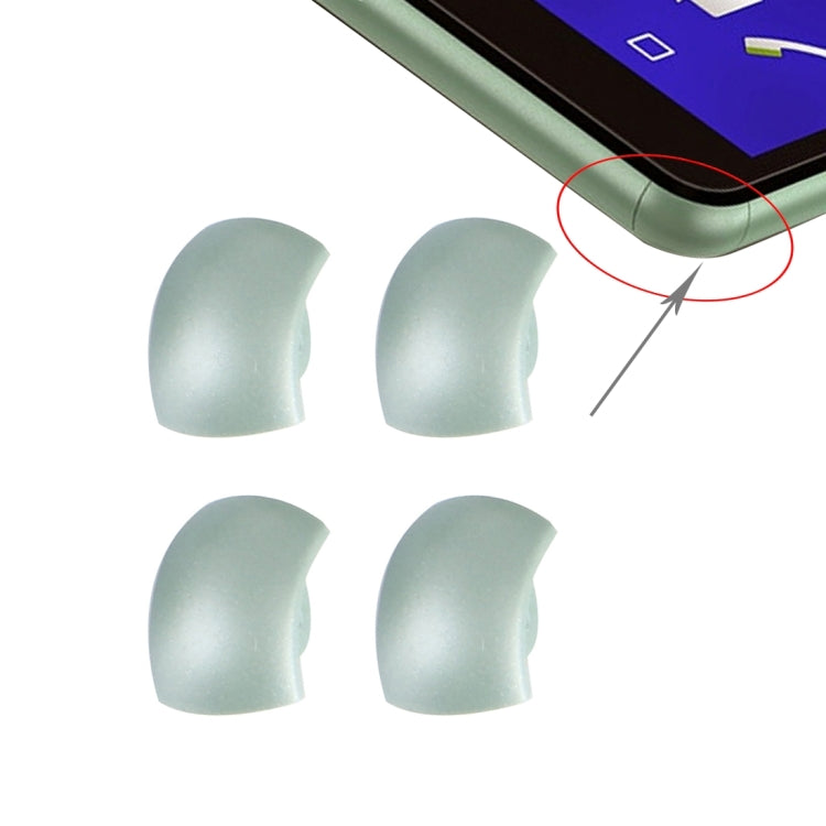 4 PCS Front Bezel Edge for Sony Xperia C4(Green) by buy2fix