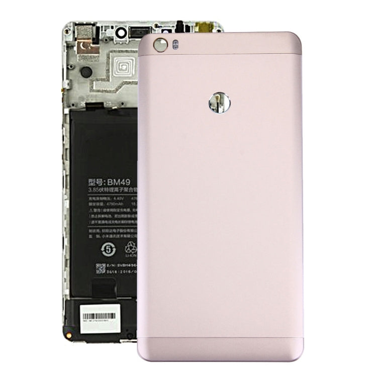 For Xiaomi Mi Max Battery Back Cover (Side Keys not Included)(Gold) - Back Cover by buy2fix | Online Shopping UK | buy2fix