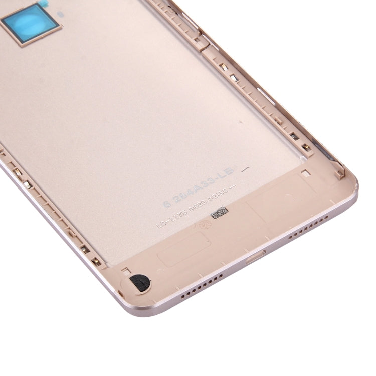 For Xiaomi Mi Max Battery Back Cover (Side Keys not Included)(Gold) - Back Cover by buy2fix | Online Shopping UK | buy2fix