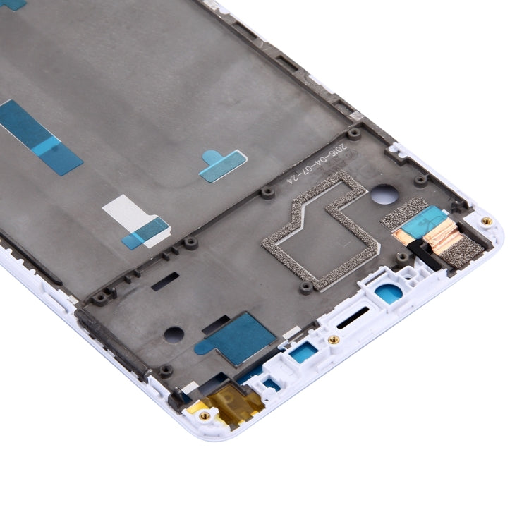 For Xiaomi Mi Max Front Housing LCD Frame Bezel Plate(White) - Frame Bezel Plate by buy2fix | Online Shopping UK | buy2fix