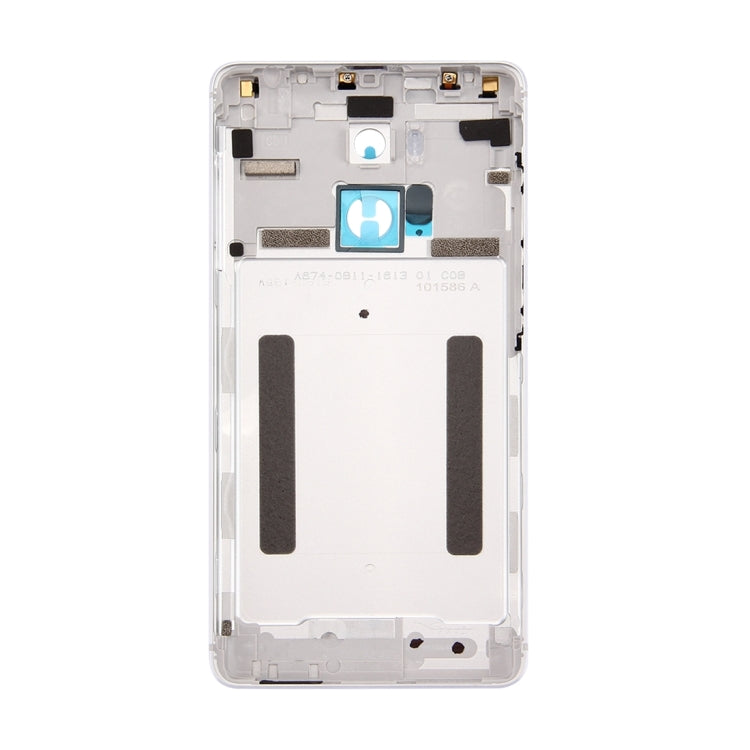 For Xiaomi Redmi 4 Pro Battery Back Cover(Silver) - Back Cover by buy2fix | Online Shopping UK | buy2fix