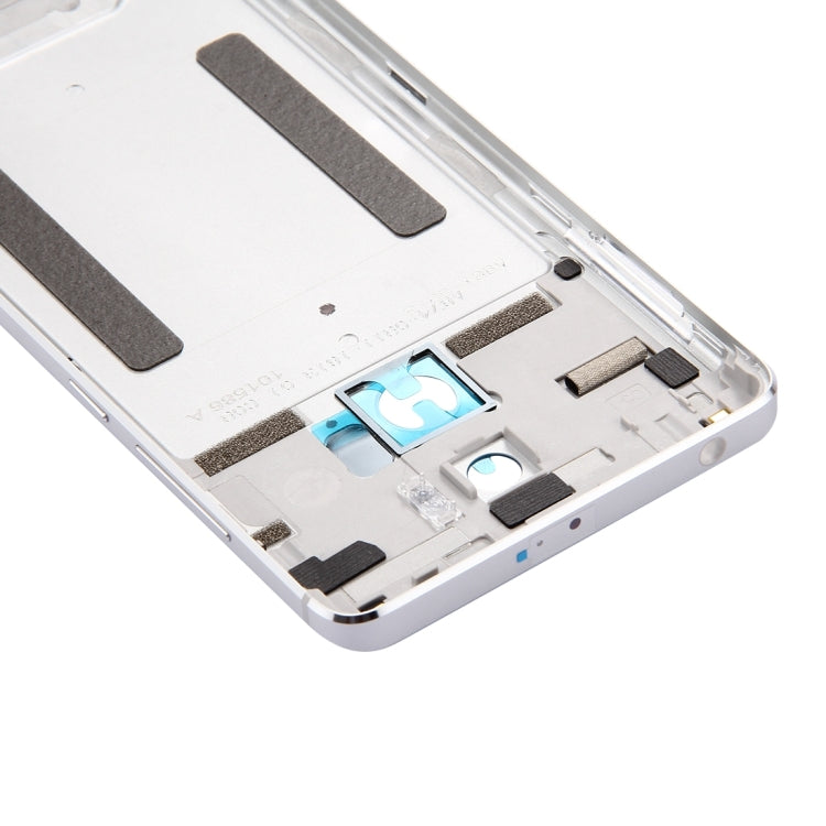 For Xiaomi Redmi 4 Pro Battery Back Cover(Silver) - Back Cover by buy2fix | Online Shopping UK | buy2fix