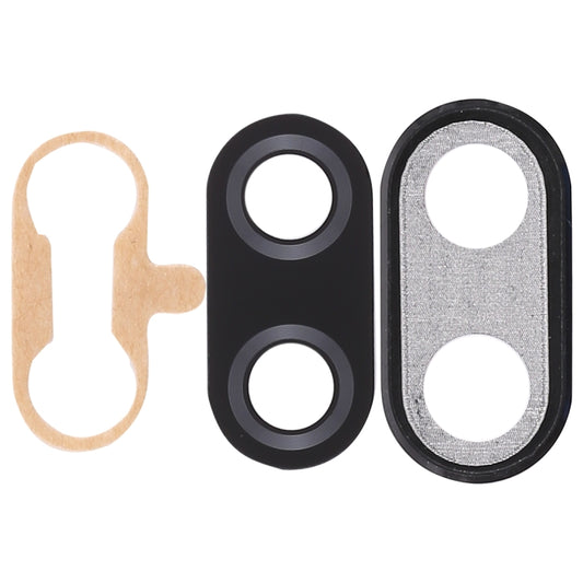 For Huawei Nova 3i 10pcs Back Camera Bezel with Lens Cover & Adhesive (Black) by buy2fix