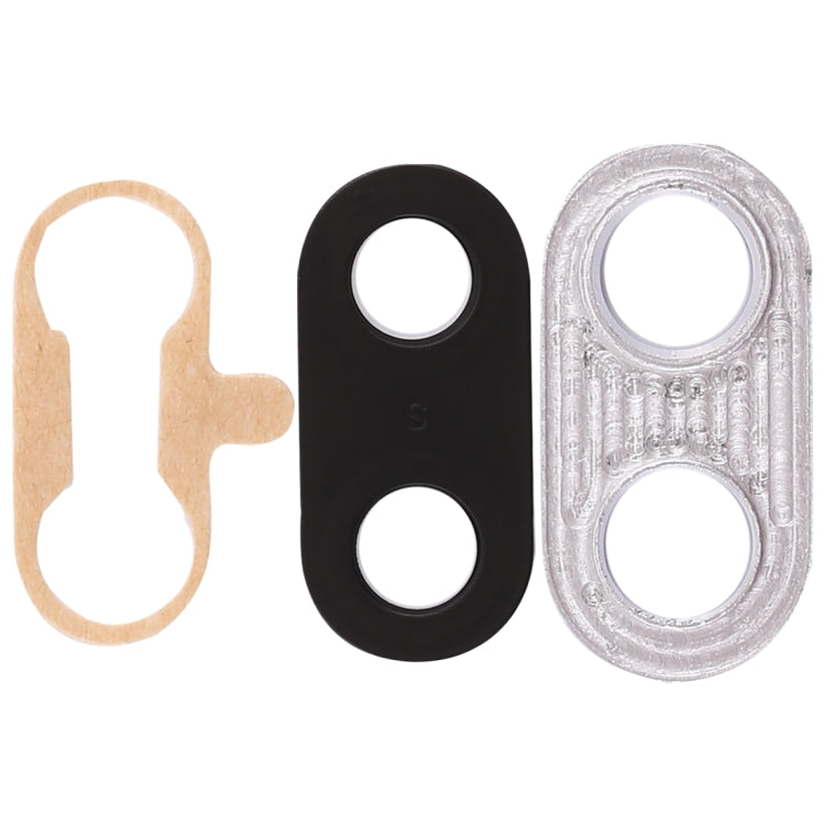 For Huawei Nova 3i 10pcs Back Camera Bezel with Lens Cover & Adhesive (Black) - Camera Series by buy2fix | Online Shopping UK | buy2fix