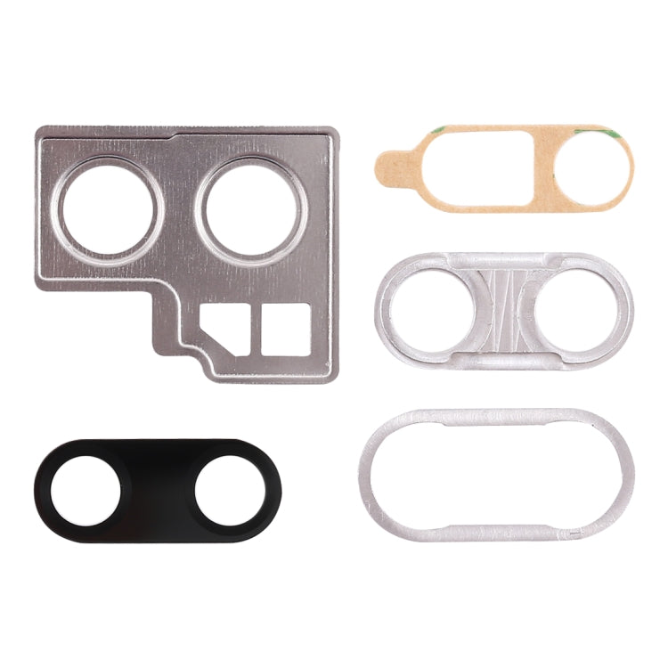 For Huawei P20 10pcs Back Camera Bezel with Lens Cover & Adhesive - Camera Series by buy2fix | Online Shopping UK | buy2fix