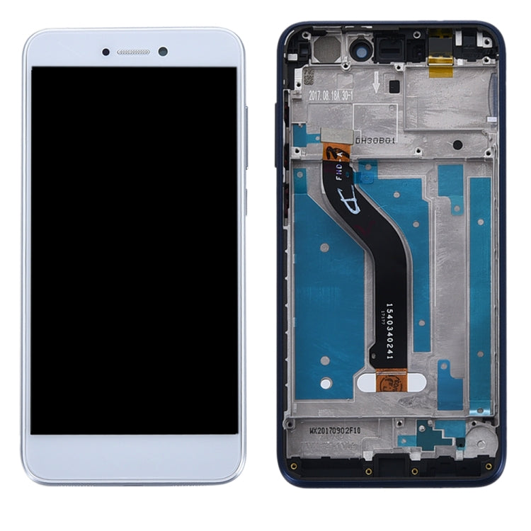 OEM LCD Screen for Huawei Honor 8 Lite Digitizer Full Assembly with Frame (White) - LCD Screen by buy2fix | Online Shopping UK | buy2fix