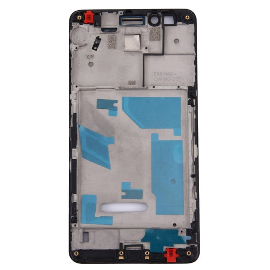 For Huawei Honor 5X / GR5 Front Housing LCD Frame Bezel Plate(Black) - Frame Bezel Plate by buy2fix | Online Shopping UK | buy2fix