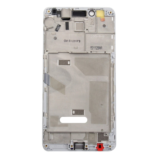 For Huawei Honor 5X / GR5 Front Housing LCD Frame Bezel Plate(White) by buy2fix