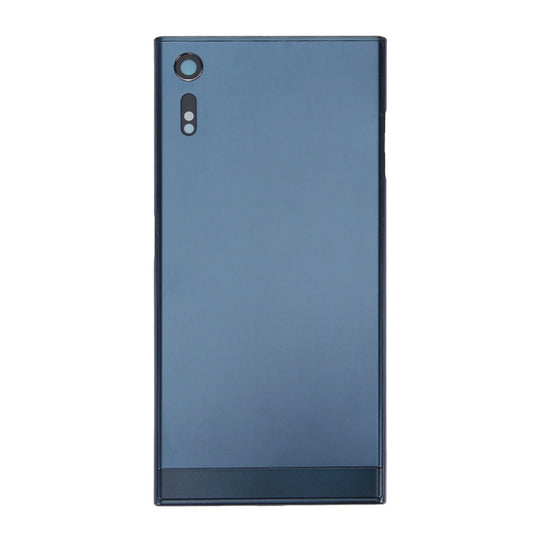 Back Battery Cover + Back Battery Bottom Cover + Middle Frame for Sony Xperia XZ(Dark Blue) by buy2fix