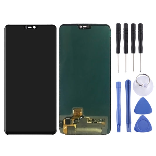 For OnePlus 6 with Digitizer Full Assembly OEM LCD Screen (Black) by buy2fix
