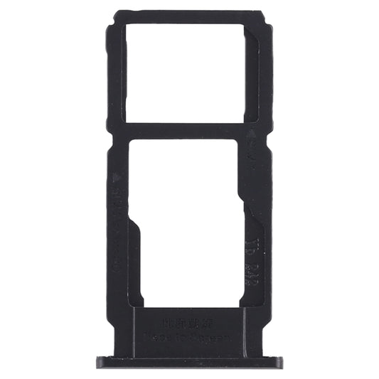 For OPPO R11 Plus SIM Card Tray + SIM Card Tray / Micro SD Card Tray (Black) by buy2fix