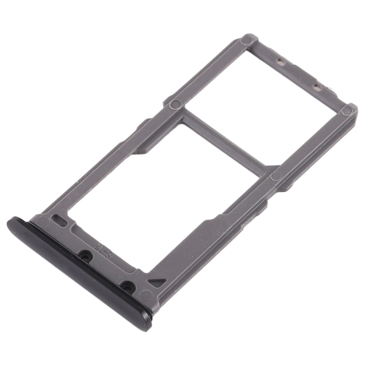 For Vivo X21 SIM Card Tray + SIM Card Tray / Micro SD Card Tray (Black) - Card Tray by buy2fix | Online Shopping UK | buy2fix