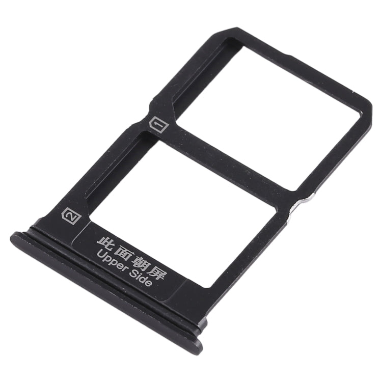 For Vivo X9 2 x SIM Card Tray (Black) - Card Tray by buy2fix | Online Shopping UK | buy2fix