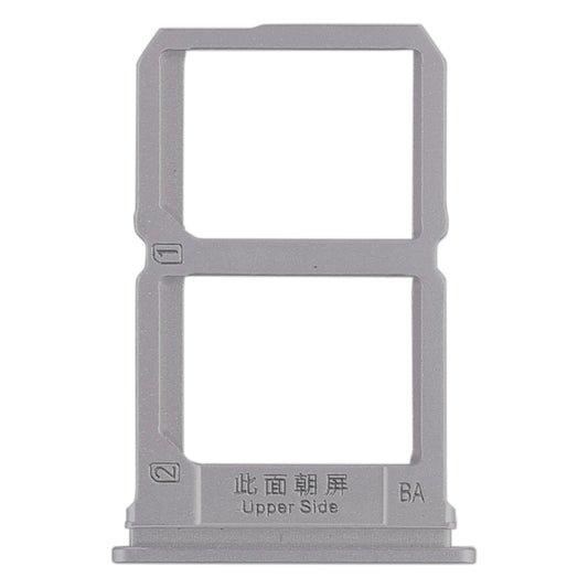For Vivo X9 2 x SIM Card Tray (Grey) by buy2fix
