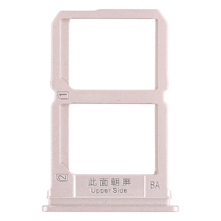 For Vivo X9 2 x SIM Card Tray (Gold) - Card Tray by buy2fix | Online Shopping UK | buy2fix