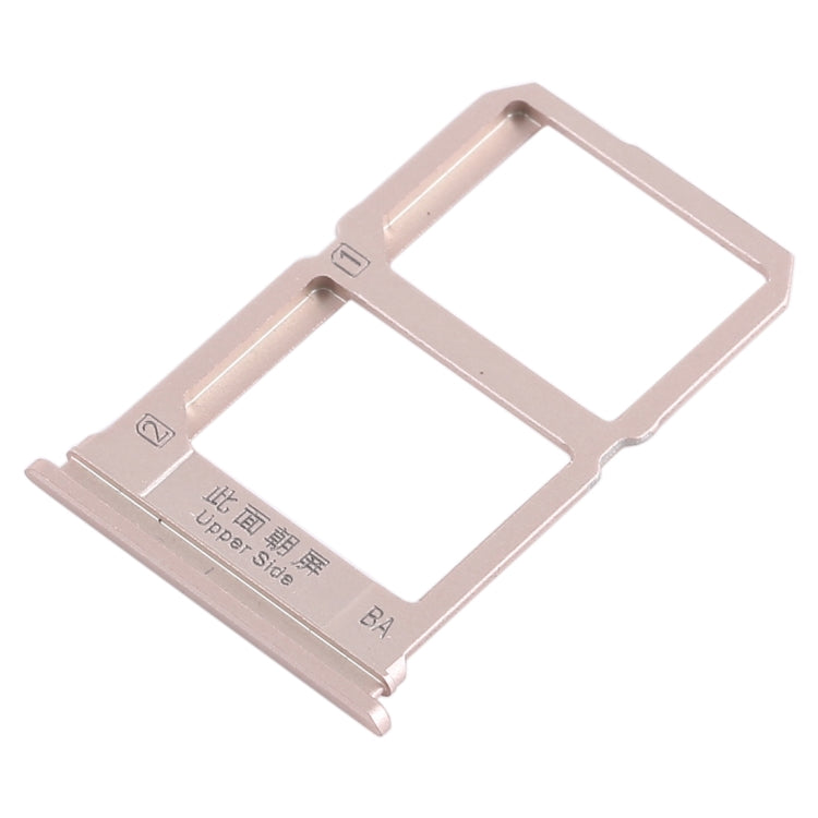 For Vivo X9 2 x SIM Card Tray (Gold) - Card Tray by buy2fix | Online Shopping UK | buy2fix